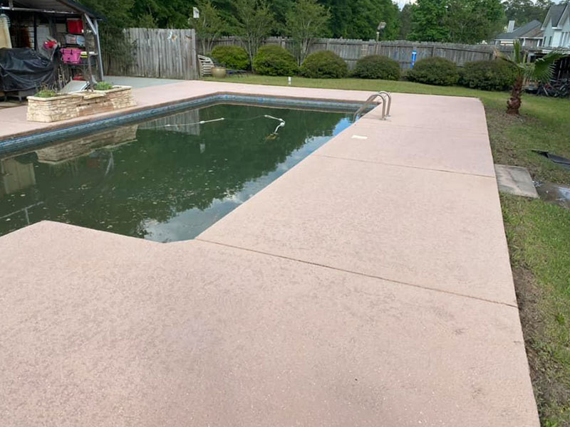 concrete cleaning