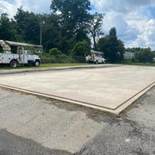 Concrete Pad Cleaning 1